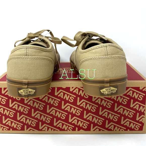 VANS Men’s Sneakers Atwood Khaki Canvas - Picture 9 of 10